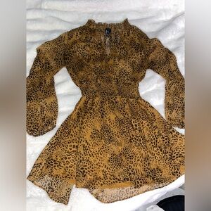 Forever 21 Leopard Print Mini Dress